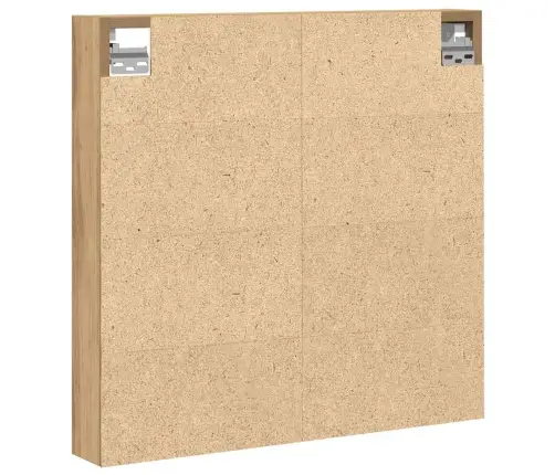 Izstādes Skapis Ar Plauktu Artisānā Ozols 60 X 8,5 X 58 Cm Vidaxl