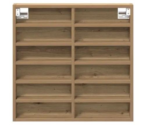 Izstādes Skapis Ar Plauktu Artisānā Ozols 60 X 8,5 X 58 Cm Vidaxl