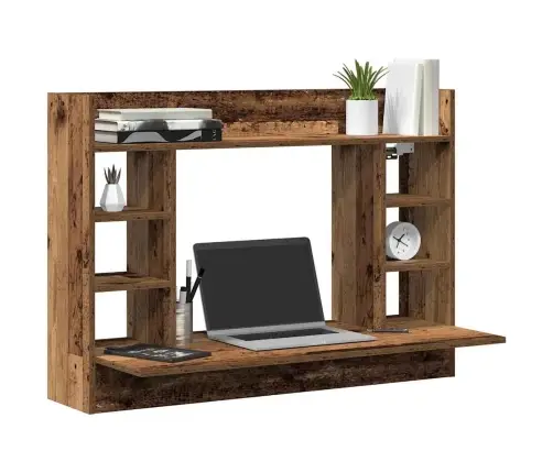 Pie Sienas Stiprināms Rakstāmgalds Vecs Koks 105 X 48 X 75 Cm Vidaxl Pie Sienas Stiprināms Rakstāmgalds Vecs Koks 105 X 48 X 75 Cm Vidaxl