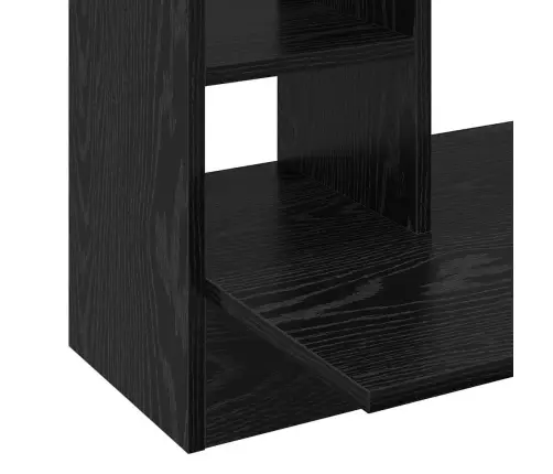 Prie Sienos Tvirtinamas Rašomasis Stalas Juoda Ąžuolo