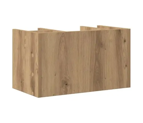 Töölaua Korraldaja Must Tamm 44,5 X 24 X 25 Cm Tehispuit