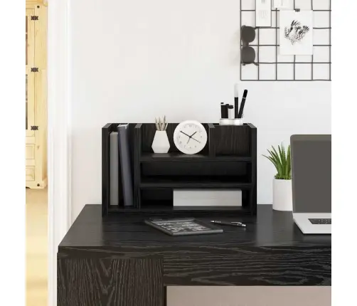 Galda Organizators Vecs Koks 44.5 X 24 X 25 Cm Vidaxl