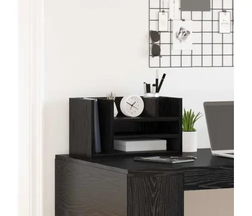 Galda Organizators Vecs Koks 44.5 X 24 X 25 Cm Vidaxl