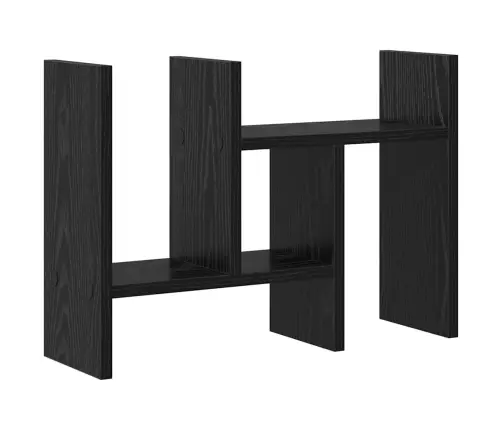 Galda Organizators Melns Ozols 34.5 X 15.5 X 35.5 Cm Vidaxl