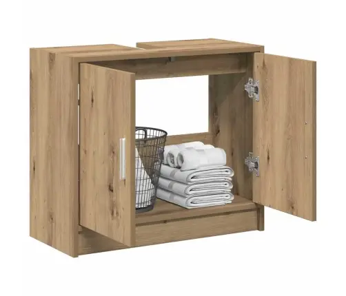 Vonios Spintelė Su Saugykla Amatininkų Ąžuolas 63 X 29 X 55 Cm