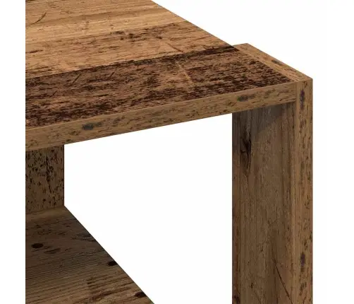 Kafijas Galds Vecs Koks 51.5X51.5X30 Cm Inženierēts Koks Vidaxl