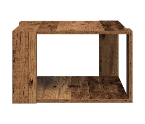 Kafijas Galds Vecs Koks 51.5X51.5X30 Cm Inženierēts Koks Vidaxl