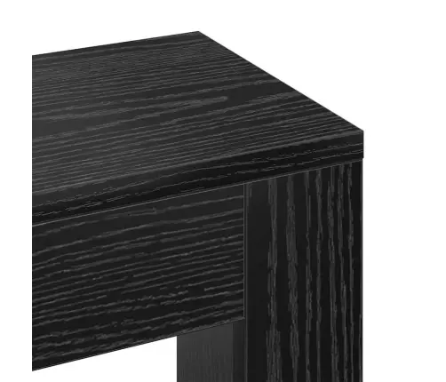 Radiatora Vāks Melns Ozolkoks 78 X 20 X 82 Cm Vidaxl