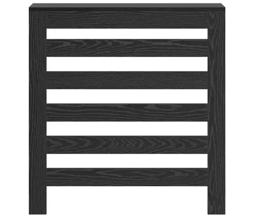 Radiatora Vāks Melns Ozolkoks 78 X 20 X 82 Cm Vidaxl