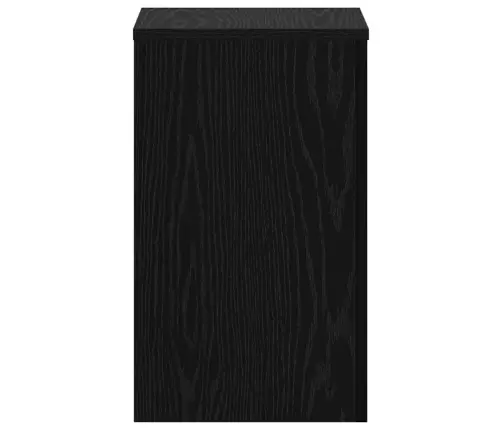 Augu Statīvi 2 Gab. Melns Ozols 30X30X50 Cm. Vidaxl