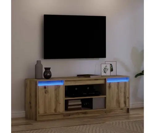 Tv Vienetai Ruda 139,5 X 34 X 50 Cm Apdirbta Mediena