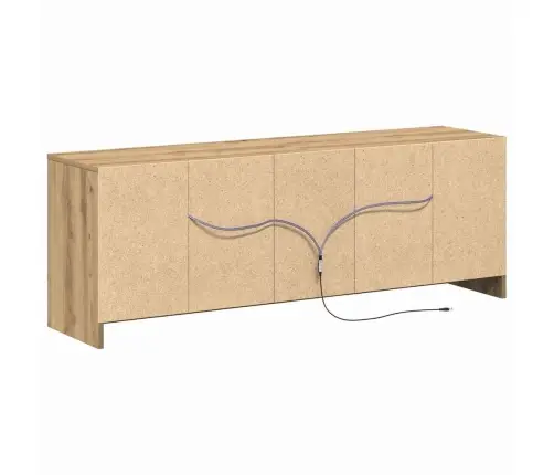 Tv Vienetai Ruda 139,5 X 34 X 50 Cm Apdirbta Mediena