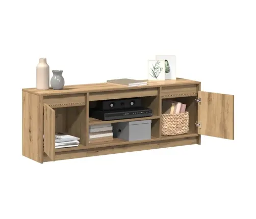 Tv Vienetai Ruda 139,5 X 34 X 50 Cm Apdirbta Mediena