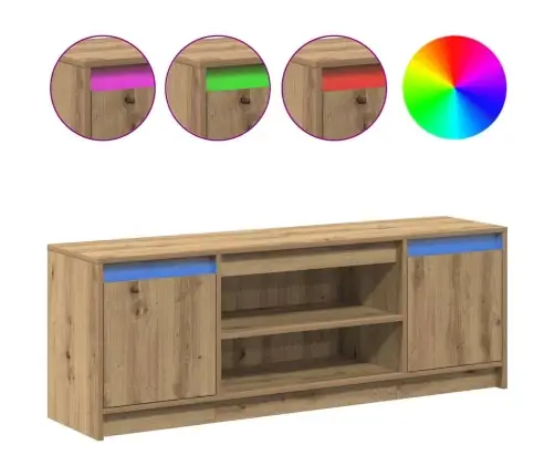 Tv Vienetai Ruda 139,5 X 34 X 50 Cm Apdirbta Mediena