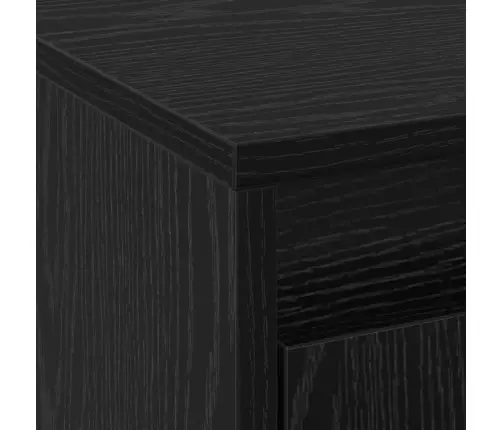 Tv Skapītis Ar Led Melnā Ozolkoka, 139.5X34X50 Cm, No Inženiertehniskās Koksnes Vidaxl Tv Skapītis Ar Led Melnā Ozolkoka, 139.5X34X50 Cm, No Inženiertehniskās Koksnes Vidaxl