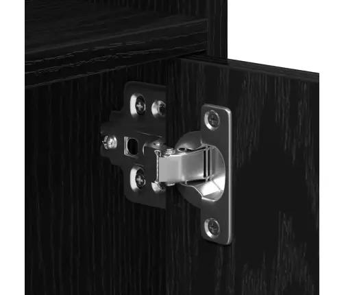 Ritināmais Skapītis Melnā Ozola Krāsā 55X40X91 Cm No Inženierijas Koka Vidaxl Ritināmais Skapītis Melnā Ozola Krāsā 55X40X91 Cm No Inženierijas Koka Vidaxl