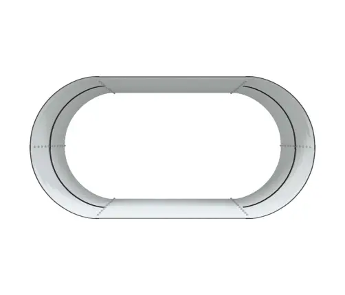 Dārza Paceltā Gulta Brūna 160X80X81 Cm Cinkots Tērauds Vidaxl