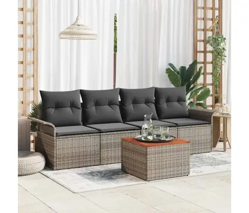 Aia Diivanikomplekt Padjaga 5 Pcs Hall Polürotang