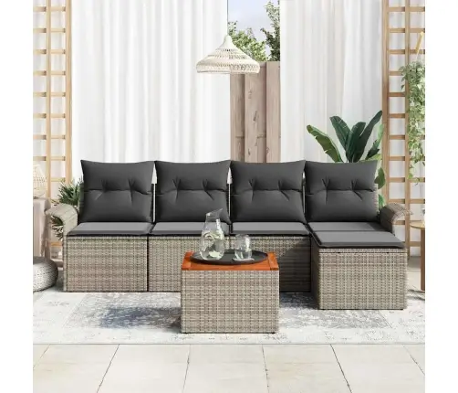 Aia Diivanikomplekt Padjaga 6 Pcs Hall Polürotang