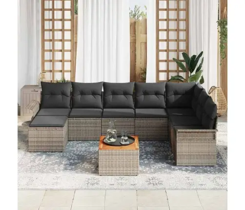 Aia Diivanikomplekt 9 Pcs Hall Polürooster