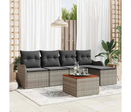 Aia Diivanikomplekt Padjaga 6 Pcs Hall Polürotang