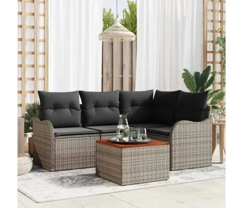 Aia Diivanikomplekt Padjaga 5 Pcs Hall Polürotang