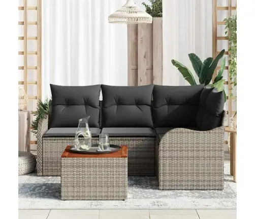 Aia Diivanikomplekt Padjaga 5 Pcs Hall Polürotang