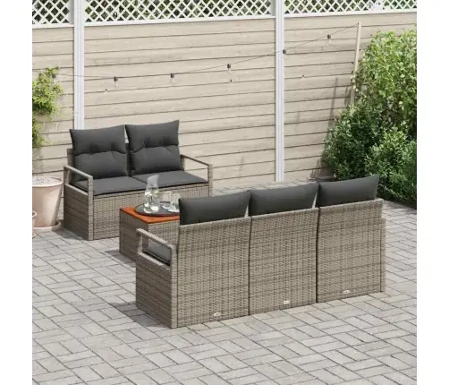 Aia Diivanikomplekt Padjaga 6 Pcs Hall Polürotang