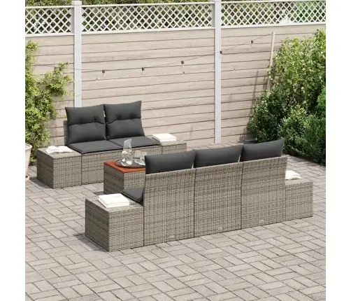 Aia Diivanikomplekt Padjaga 6 Pcs Hall Polürotang