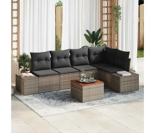 Aia Diivanikomplekt Padjaga 6 Pcs Hall Polürotang