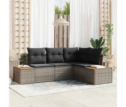 Aia Diivanikomplekt Padjaga 5 Pcs Beež Polürooster