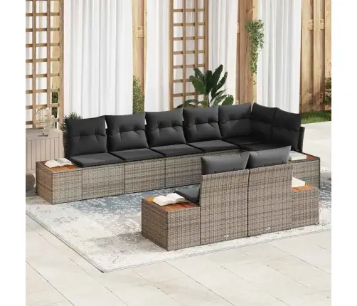 Aia Diivanikomplekt Padjaga 8 Pcs Hall Polürotang