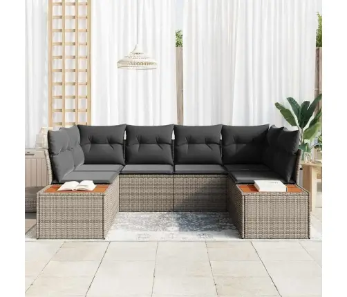 Aia Diivanikomplekt Padjaga 6 Pcs Hall Polürotang