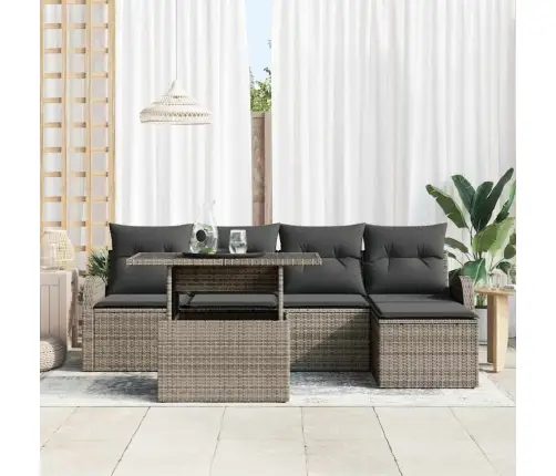 Aia Diivanikomplekt Padjaga 6 Pcs Hall Polürotang