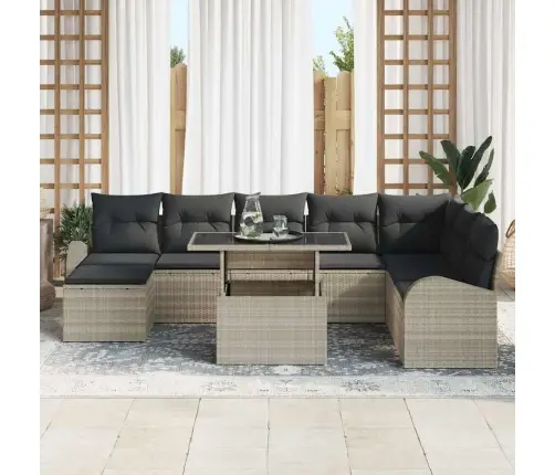 Aia Diivanikomplekt Padjaga 9 Pcs Helehall