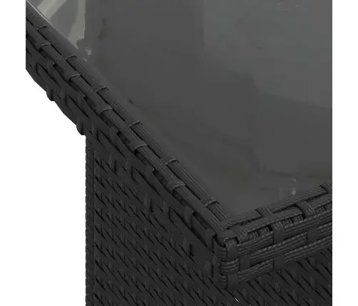 Aia Diivanikomplekt Padjaga 11 Pcs Must 100 X 55 X 73 Cm