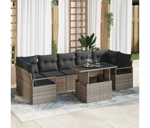 Aia Diivanikomplekt Padjaga 8 Pcs Hall Polürotang