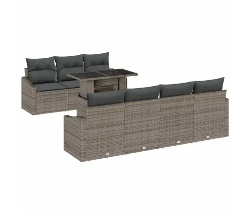 Aia Diivanikomplekt Padjaga 8 Pcs Hall Polürotang