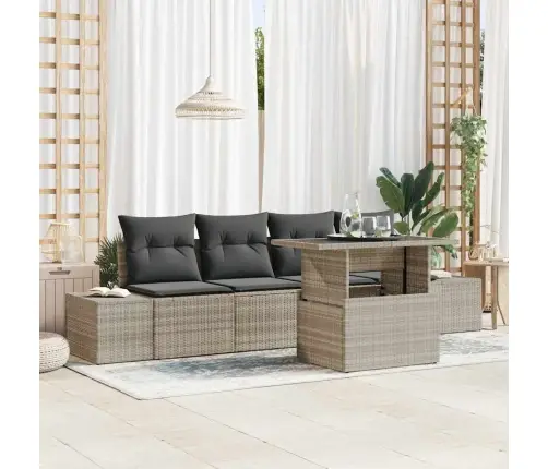 Aia Diivanikomplekt Padjaga 5 Pcs Helehall 100 X 55 X 73 Cm Aia Diivanikomplekt Padjaga 5 Pcs Helehall 100 X 55 X 73 Cm