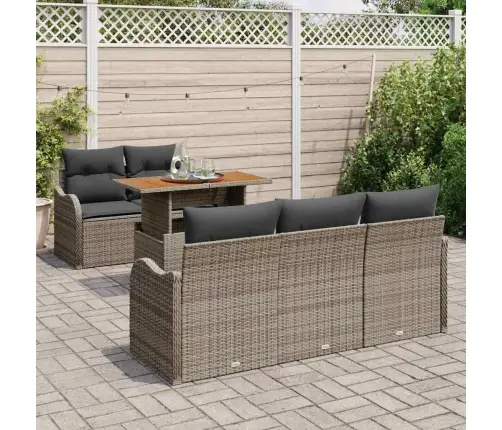 Aia Diivanikomplekt Padjaga 6 Pcs Hall Polürotang