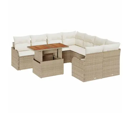 Aia Diivanikomplekt Padjaga 7 Pcs Beež Ja Kreemjas