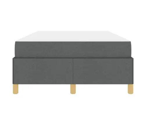 Voodi Raam Madratsiga Tumehall 120 X 190 Cm Kangas