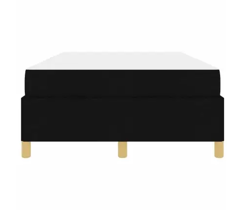 Kastītes Atsperu Gulta Melns Un Balts Un Melns 120 X 190 Cm Vidaxl