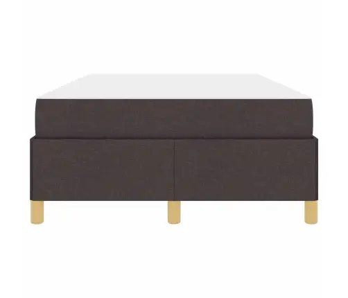 Kastītes Atsperu Gulta Cits Melna, Brūna Un Balta 120 X 200 Cm Vidaxl