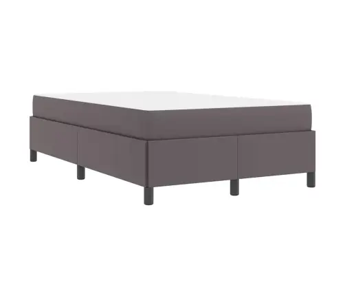 Lovos Rėmas Su Čiužiniu Pilka 120 X 190 Cm Audinys