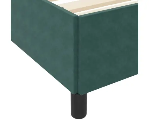 Gultas Rāmis Cits Balts Un Gaismi Pelēks 80 X 200 Cm Samts Vidaxl