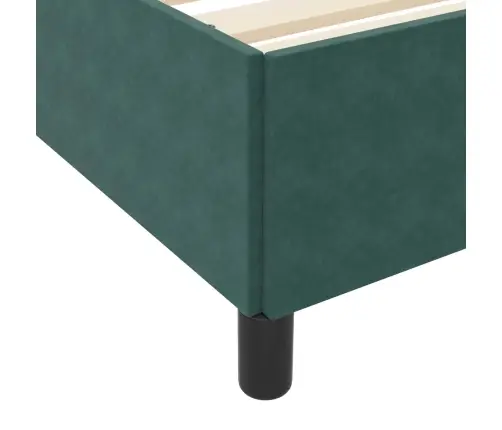 Gultas Rāmis Cits Balts Un Gaismi Pelēks 90 X 200 Cm Samts Vidaxl