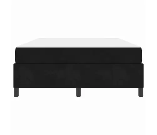 Gultas Rāmis Cits Melns Un Balts Un Melns 140 X 190 Cm Samts Vidaxl Gultas Rāmis Cits Melns Un Balts Un Melns 140 X 190 Cm Samts Vidaxl