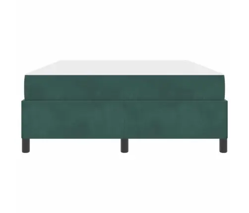 Gultas Rāmis Cits Balts Un Gaismi Pelēks 140 X 190 Cm Samts Vidaxl