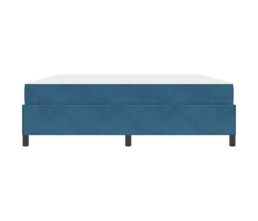 Lovos Rėmas Su Čiužiniu Tamsiai Mėlyna 180 X 200 Cm Audinys